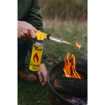 BERGE Plynový horák na strechu 1300° nastaviteľný Premium + 6 plynových kartuší