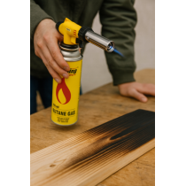 BERGE Plynový horák na strechu 1300° nastaviteľný Premium + 6 plynových kartuší