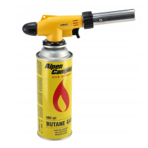 BERGE Plynový horák na strechu 1300° nastaviteľný Premium + 6 plynových kartuší