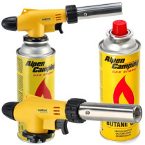 BERGE Plynový horák na strechu, plynová kartuša 1300°, dvojitá regulácia + kartuša