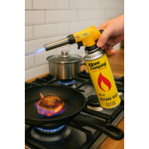 BERGE Plynový horák na strechu, plynová kartuša 1300°, dvojitá regulácia + kartuša