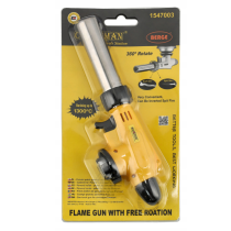 BERGE Plynový horák na strechu, plynová kartuša 1300°, dvojitá regulácia + kartuša