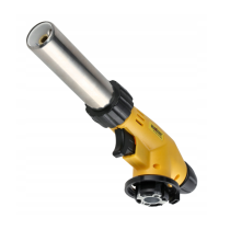 BERGE Plynový horák na strechu, plynová kartuša 1300°, dvojitá regulácia + kartuša