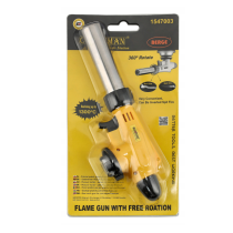 BERGE Plynový horák na strešné krytiny 1300° nastaviteľný Premium + 4x plynová kartuša