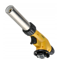 BERGE Plynový horák na strešné krytiny 1300° nastaviteľný Premium + 4x plynová kartuša