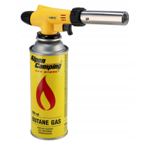 BERGE Plynový horák na strešné krytiny 1300° nastaviteľný Premium + 4x plynová kartuša