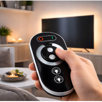 BERGE Sada LED pásikov 15m COB neón 12v 180w silné jasné svetlo napájací zdroj diaľkové ovládanie