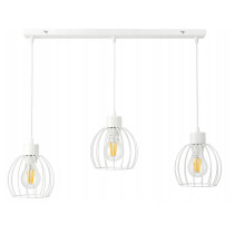 BERGE LED stropná závesná lampa s nastaviteľnými E27 káblami