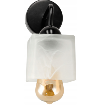 BERGE Nástenná lampa 1x E27 LOFT edison LED nad zrkadlové sklo