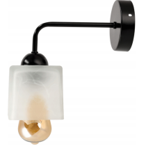 BERGE Nástenná lampa 1x E27 LOFT edison LED nad zrkadlové sklo