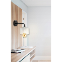 BERGE Nástenná lampa 1x E27 LOFT edison LED nad zrkadlové sklo