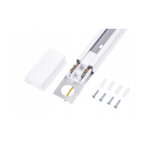 BERGE LED koľajnica 2m + 7x GU10 bodové žiarovky - sada