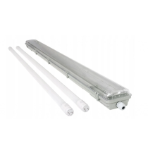 BERGE Hermetické svietidlo 120 cm + 2x premium žiarivky - studená biela