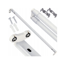 BERGE Prisadené LED stropné svietidlo 120 cm + 2x 18w LED žiarivka