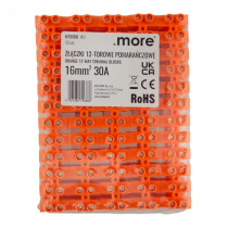 BERGE Svorkovnica pre káblový konektor 12-kolíková 16 mm