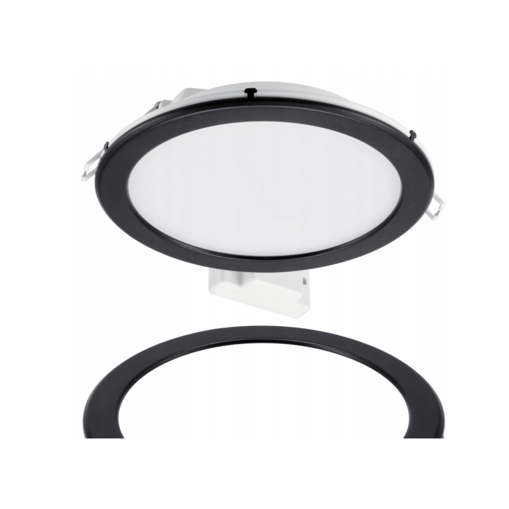 BERGE LED zapustený panel - 19w 2000lm 4000k + čierny rám