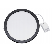 BERGE LED zapustený panel - 19w 2000lm 4000k + čierny rám