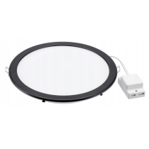 BERGE LED zapustený panel - 19w 2000lm 4000k + čierny rám