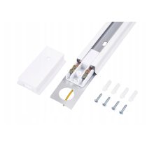 BERGE Koľajnica 2m pre bodové reflektory GU10 - biela