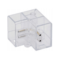 BERGE LED rohový konektor L 90° HEXAGON