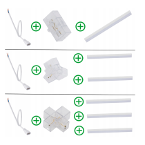 BERGE Šesťhranný T-konektor