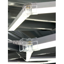 BERGE Priamy šesťuholníkový konektor pre šesťuholníkové žiarovky LED