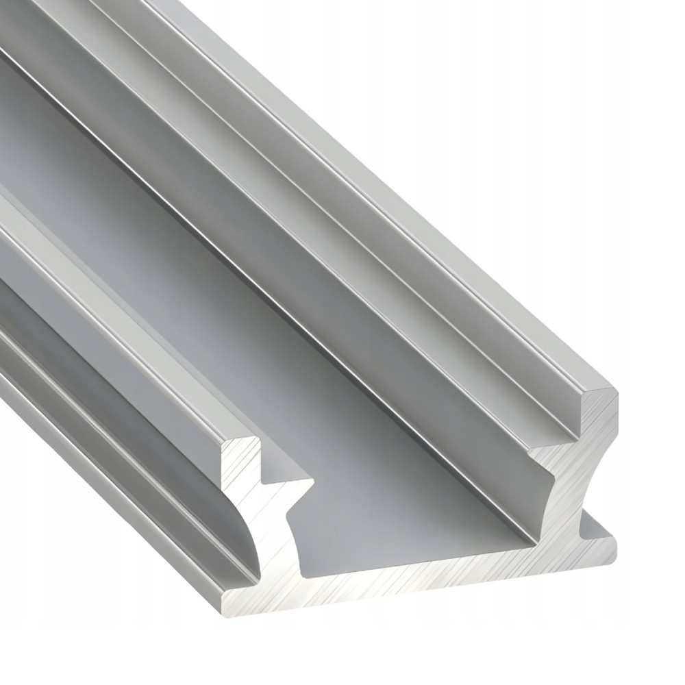 BERGE LUMINES TERRA vodeodolný hliníkový LED profil 2m zapustený eloxovaný