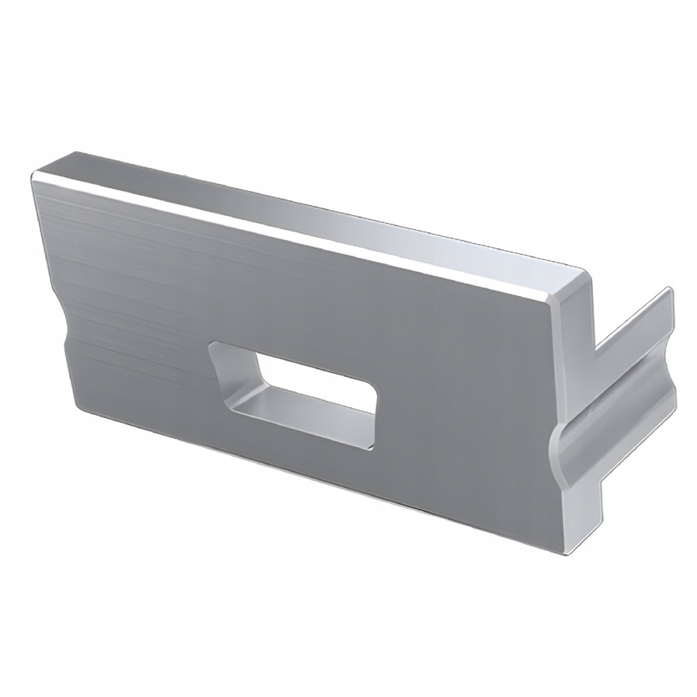 BERGE Koncová krytka pre vodotesný profil LUMINES TERRA LED, sivá