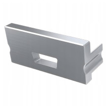 BERGE Koncová krytka pre vodotesný profil LUMINES TERRA LED, sivá