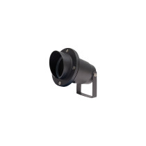 SPECTRUM - FLORI ALU ANGLE zapichovacie záhradné nastaviteľné svietidlo GU10 IP65 Ø98x180mm 250V - Čierne