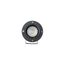 SPECTRUM - FLORI ALU ANGLE zapichovacie záhradné nastaviteľné svietidlo GU10 IP65 Ø98x180mm 250V - Čierne