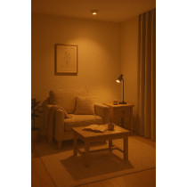 BERGE SADA 10x GU10 LED žiarovka PHILIPS 4,9W 550lm - teplá biela