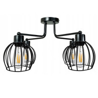 BERGE Závesná lampa DRON 4xE27 - DRÔT