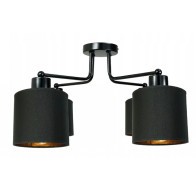 BERGE Závesná lampa DRON 4xE27 GOLD ABBEY