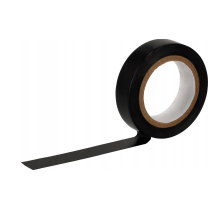 BERGE Čierna pvc izolačná páska 15 mm x 0,13 mm - 10 m