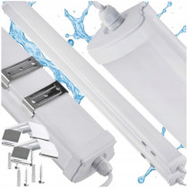 BERGE 2x LED dielenská lampa 70W 150cm 7000lm 230v