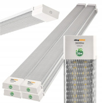 BERGE 4x LED svietidlo na povrchovú montáž 36W 120cm 4000k