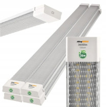 BERGE 4x LED svietidlo na povrchovú montáž 36W 120cm 4000k