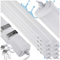 BERGE 8x LED dielenská lampa 70W 150cm 7000lm 230v