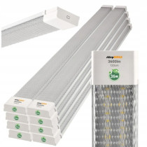 BERGE 8x LED panelové svietidlo na prisadenú stropnú montáž 36W 120cm