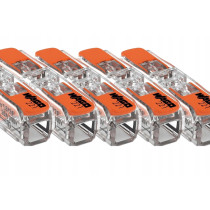 BERGE 5x wago konektorov 1x0,2-4 mm2 221-2411