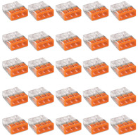 BERGE Wago rýchlokonektorový inštalačný vodič 3x0,5-2,5 mm 2273-203 25 kusov