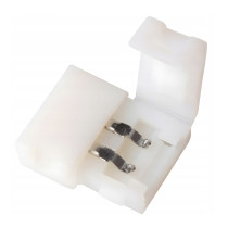 BERGE Priamy mono smd konektor pre LED pásky na pripojenie dvoch 8 mm pásikov