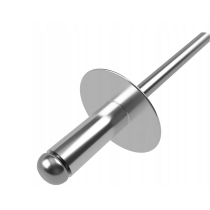 CROWNMAN Hliníkové trhacie nity 4,8 × 15,9 mm súprava 50 kusov