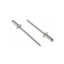 CROWNMAN Hliníkové trhacie nity 4,8 × 15,9 mm súprava 50 kusov