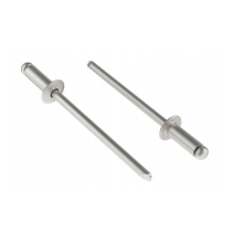 CROWNMAN Hliníkové trhacie nity 4mmx12mm sada 50 kusov