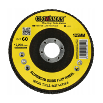 BERGE 5x lamelový brúsny kotúč na brúsenie dreva a kovu 125 mm P60