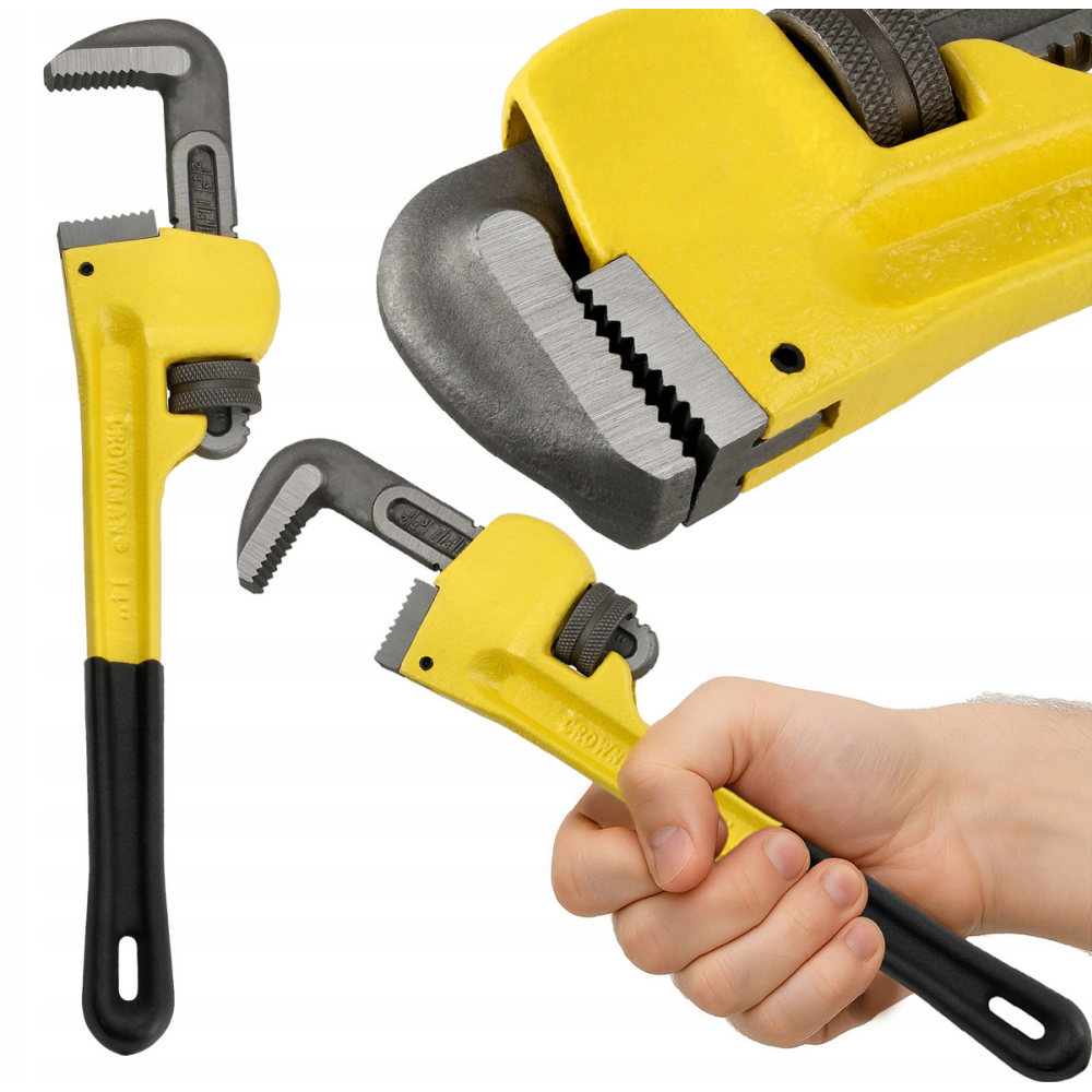 BERGE Nastaviteľný rúrkový kľúč 14”