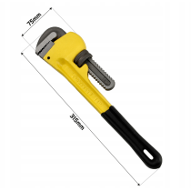 BERGE Nastaviteľný rúrkový kľúč 14”