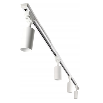 BERGE LED koľajnica 2m + 4x GU10 bodové žiarovky - sada